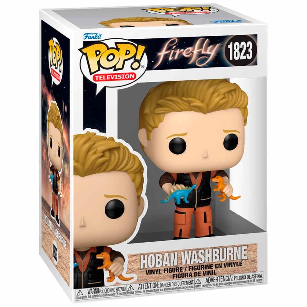Figura Funko POP! de Hoban Washburne con dos dinosaurios - 2