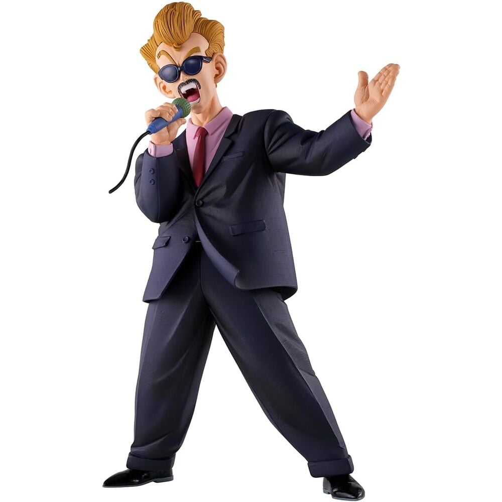 Figura Ichibansho del Announcer de Dragon Ball Z con micrófono