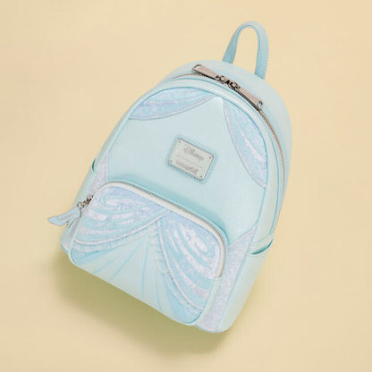 Mini mochila azul claro de Cenicienta Disney Loungefly con detalles de tul - 4