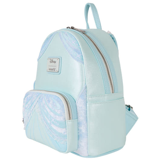 Mini mochila azul claro de Cenicienta Disney Loungefly con detalles de tul - 2