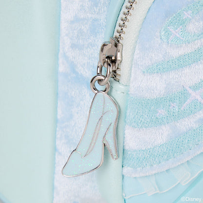 Mini mochila azul claro de Cenicienta Disney Loungefly con detalles de tul - 7