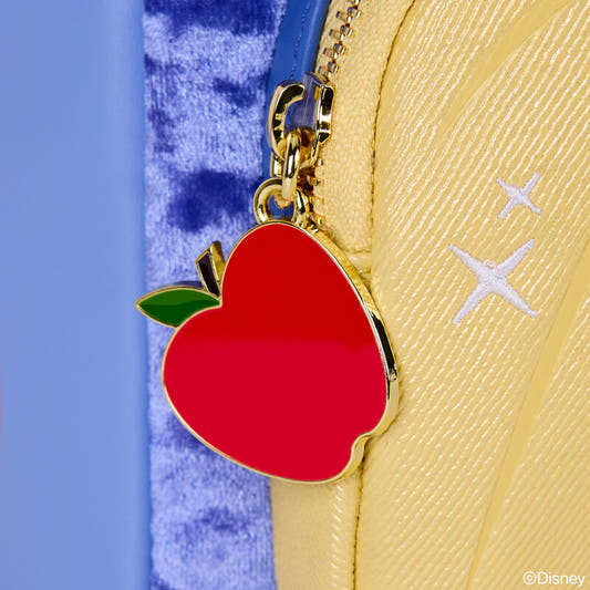 Mini mochila Loungefly de Blancanieves Disney en terciopelo azul - 7