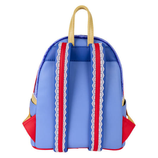 Mini mochila Loungefly de Blancanieves Disney en terciopelo azul - 3