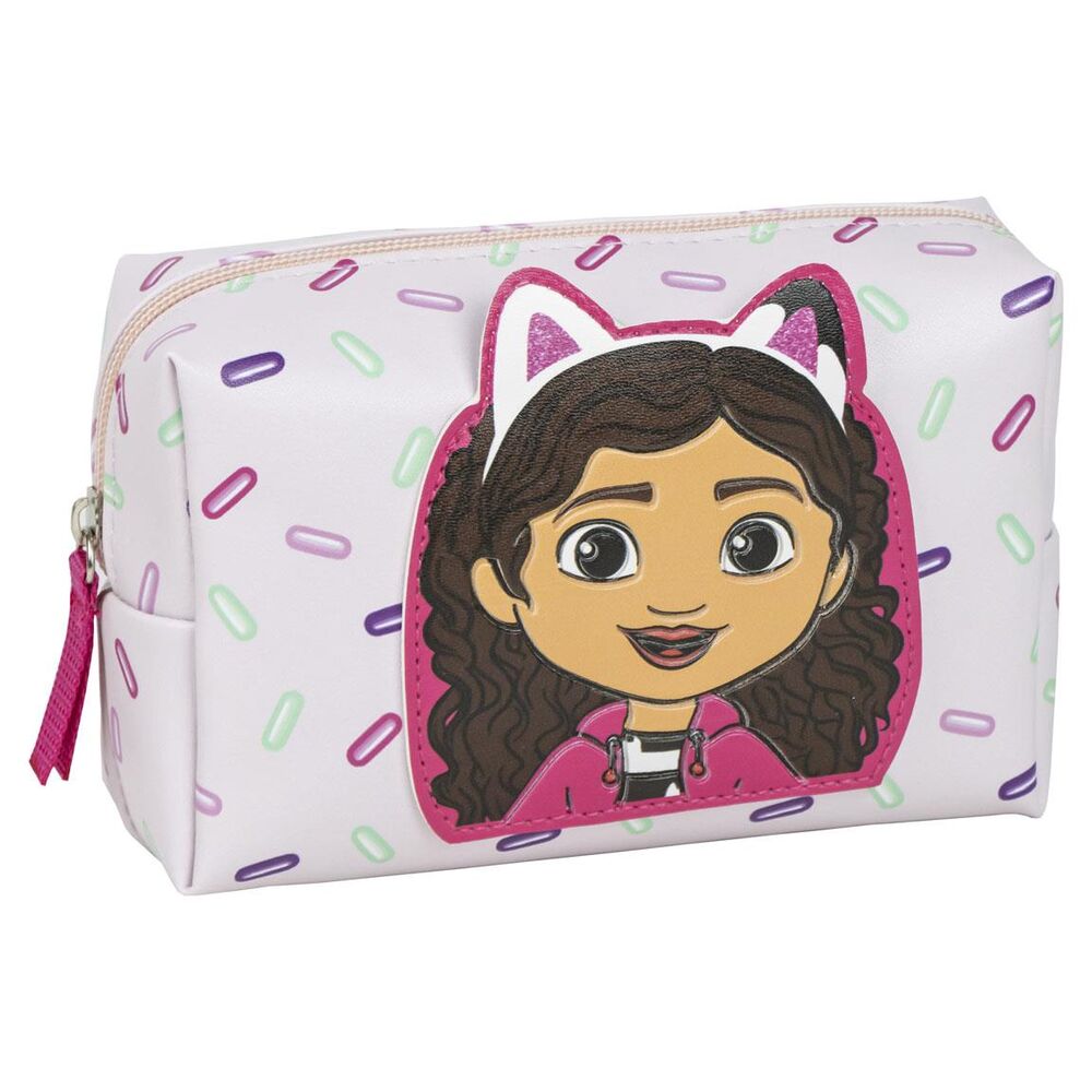 Neceser de La Casa de Muñecas de Gabby con ilustración de Gabby