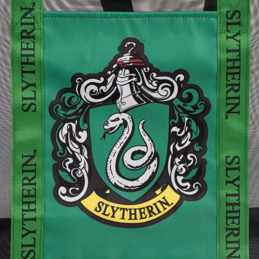 Bolsa de playa verde y negra de Slytherin Harry Potter - 2
