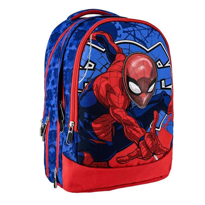 Mochila escolar azul y roja de Spider-Man Marvel