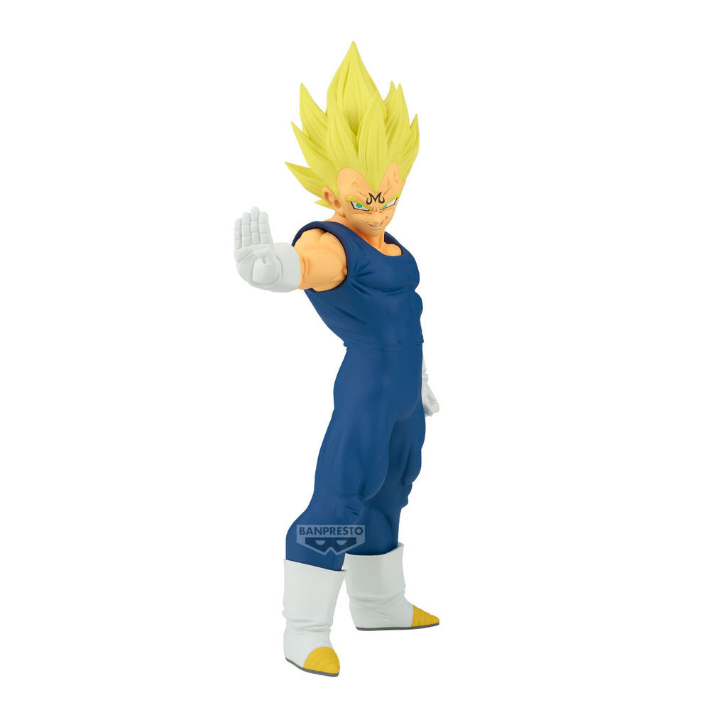 Figura Grandista de Majin Vegeta de Dragon Ball Z con uniforme azul