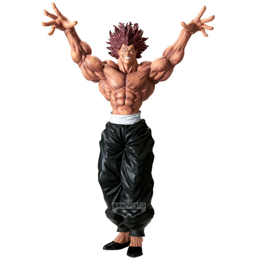 Figura Grandista de Hanma Yujiro de Baki con brazos levantados