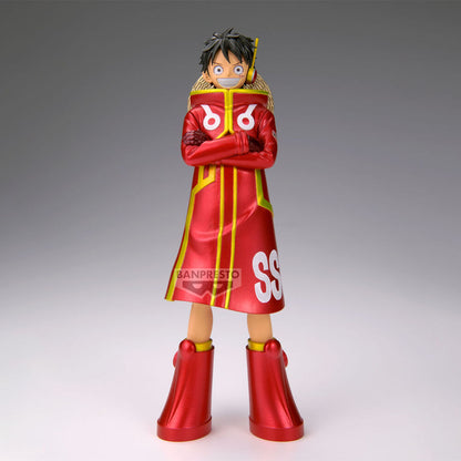Figura de Monkey D. Luffy de One Piece con atuendo rojo - 2