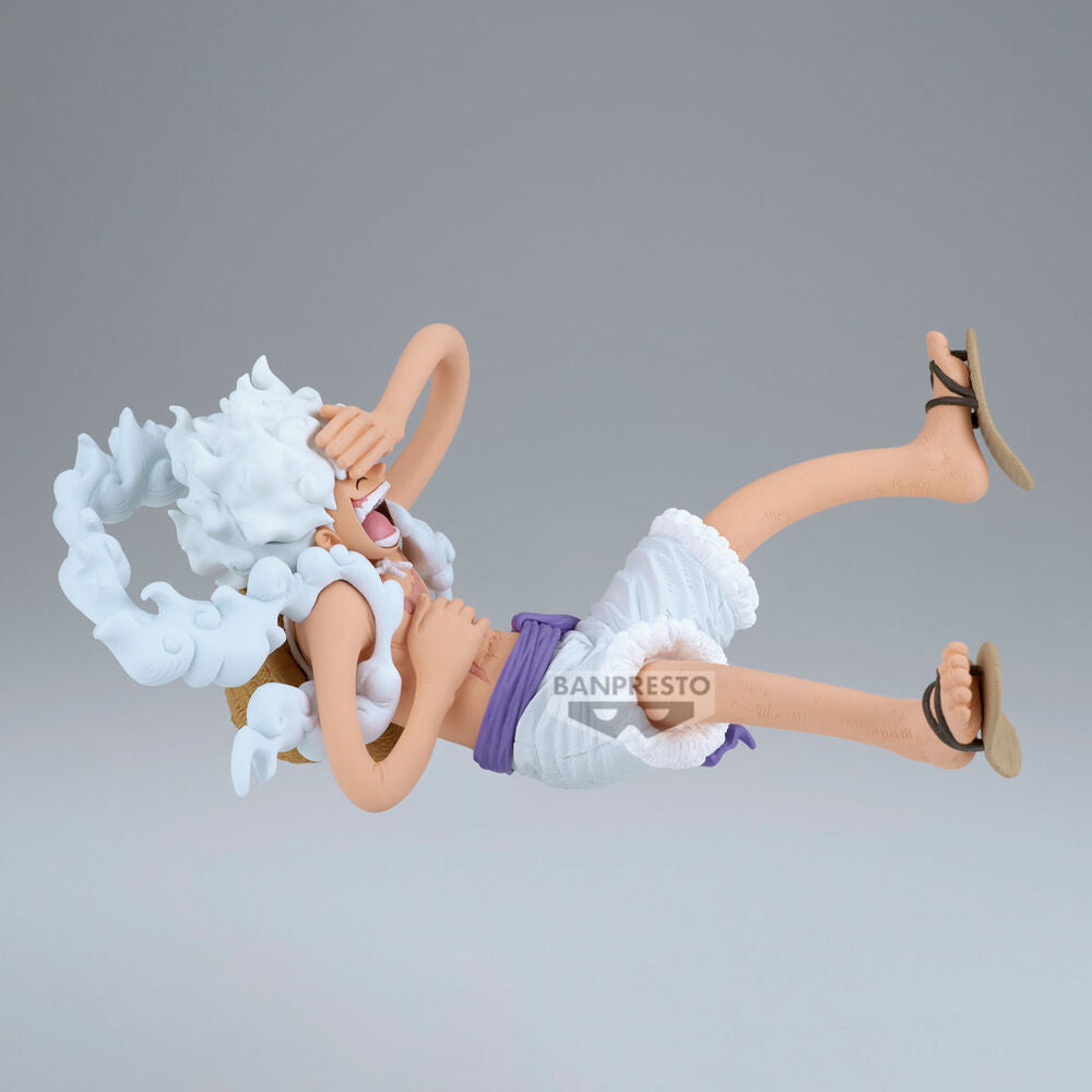 Figura de Monkey D. Luffy Gear 5 III de One Piece en pose dinámica - 3