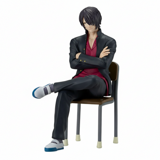 Figura de Shinsuke Takasugi de Gintama sentado en una silla