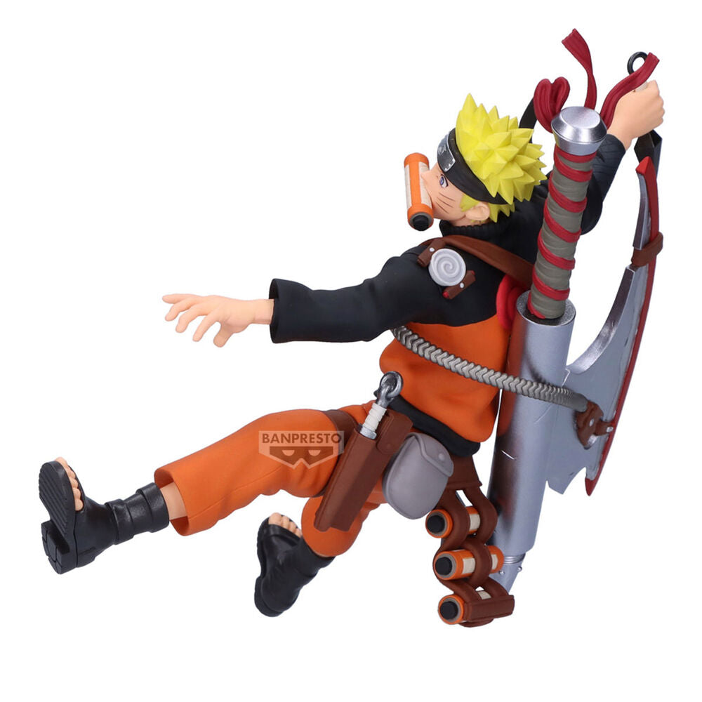 Figura de Naruto Uzumaki Vibration Stars en pose de acción - 3