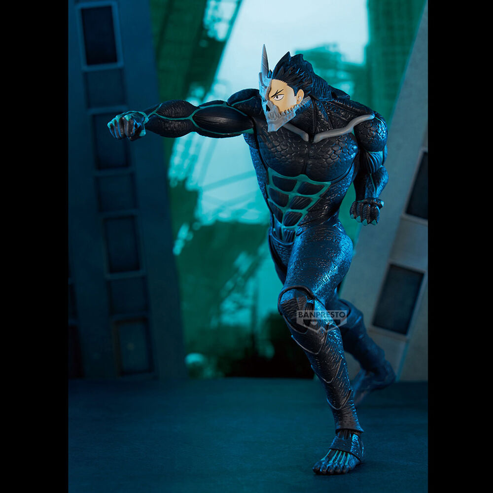 Figura Grandista de Kafka Hibino en forma kaiju con base rocosa - 3