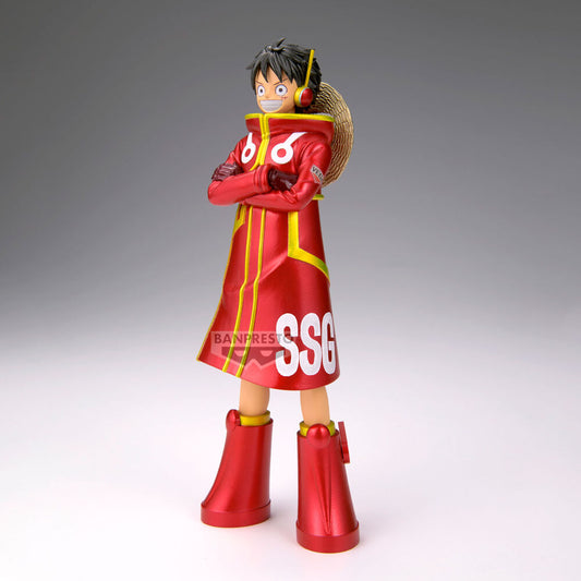 Figura de Monkey D. Luffy de One Piece con atuendo rojo - 4