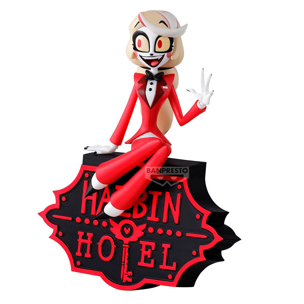Figura de Charlie Morningstar de Hazbin Hotel sobre una placa decorativa - 4