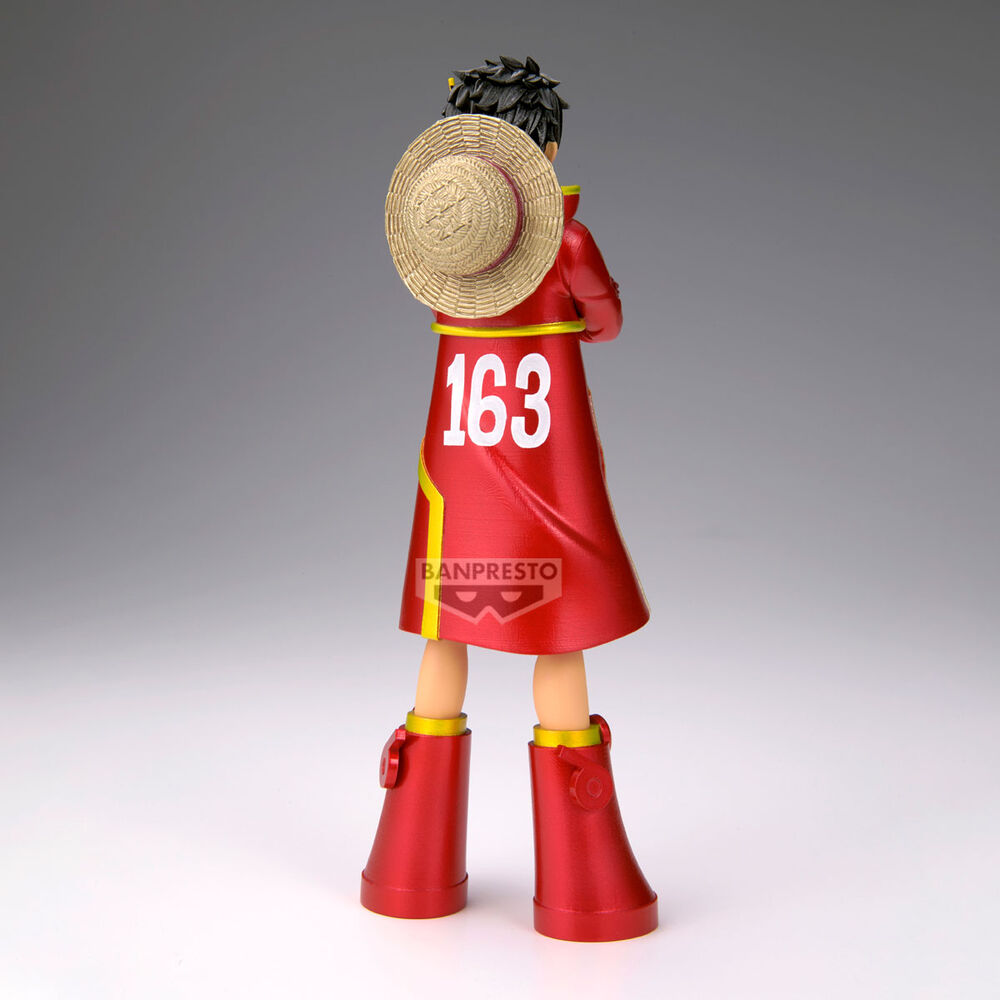 Figura de Monkey D. Luffy de One Piece con atuendo rojo - 5