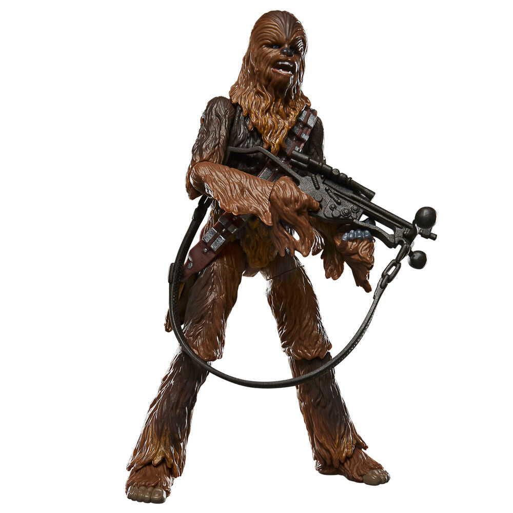Figura articulada de Chewbacca de Star Wars con su ballesta