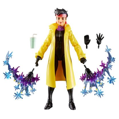 Figura articulada de Jubilee de X-Men '97 con abrigo amarillo y efectos de poder - 3