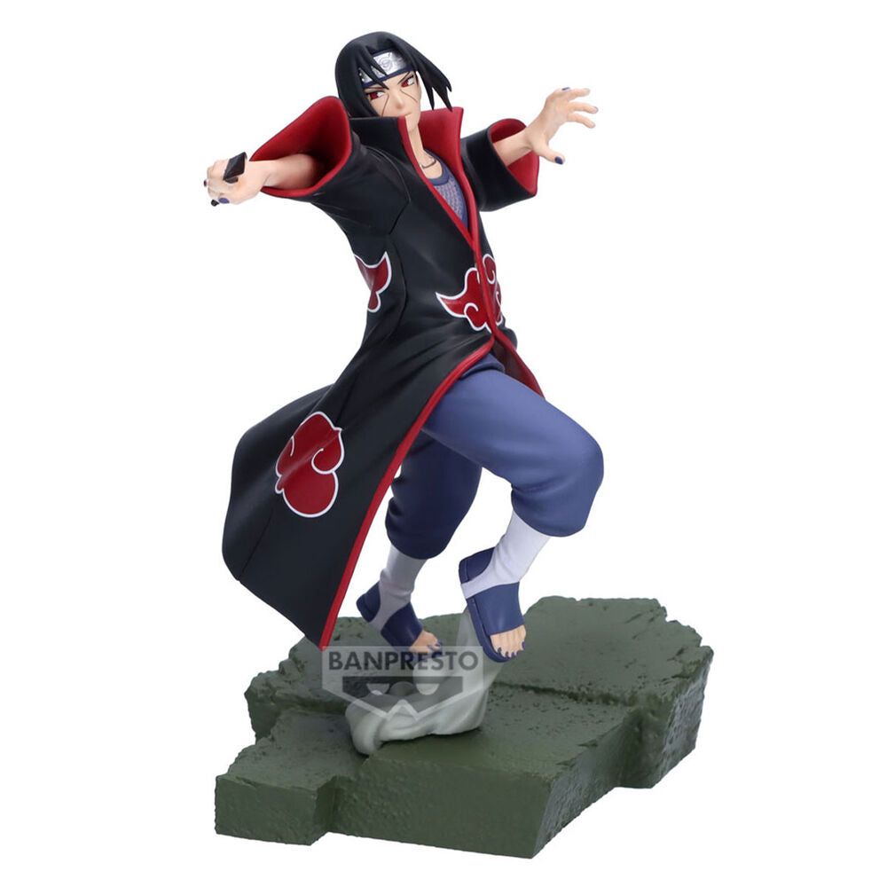 Figura de Itachi Uchiha de Naruto Shippuden con atuendo de Akatsuki - 2