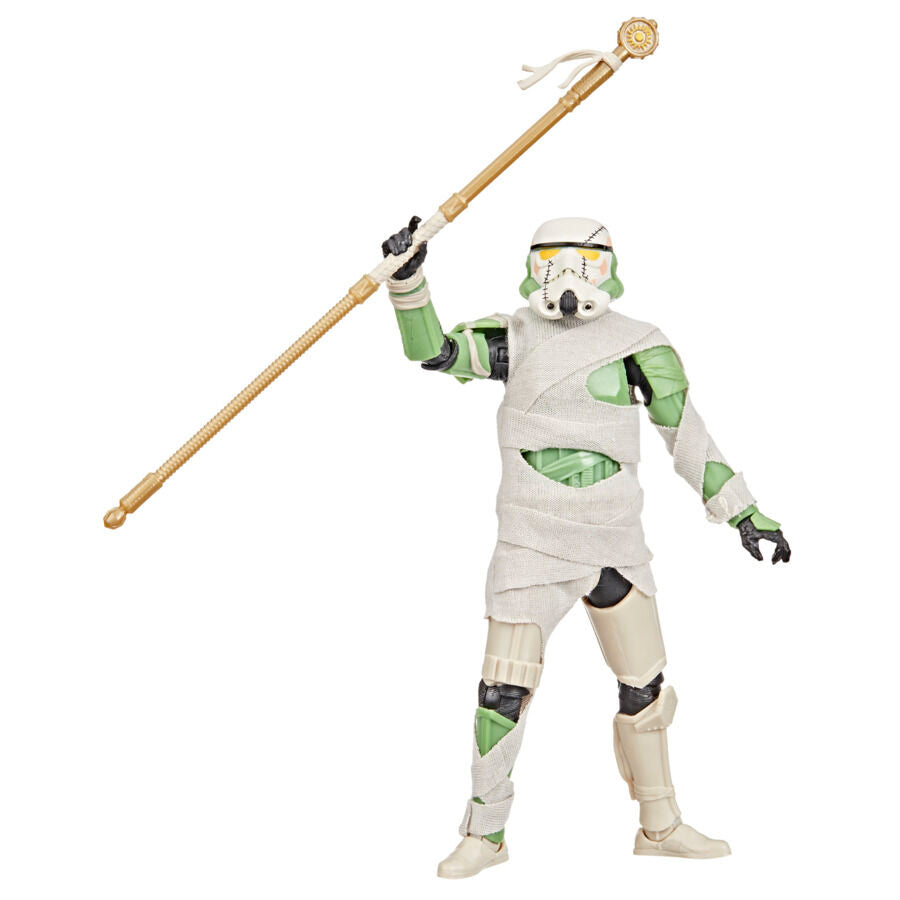 Figura Night Trooper Star Wars The Black Series de 15 cm con bastón - 3