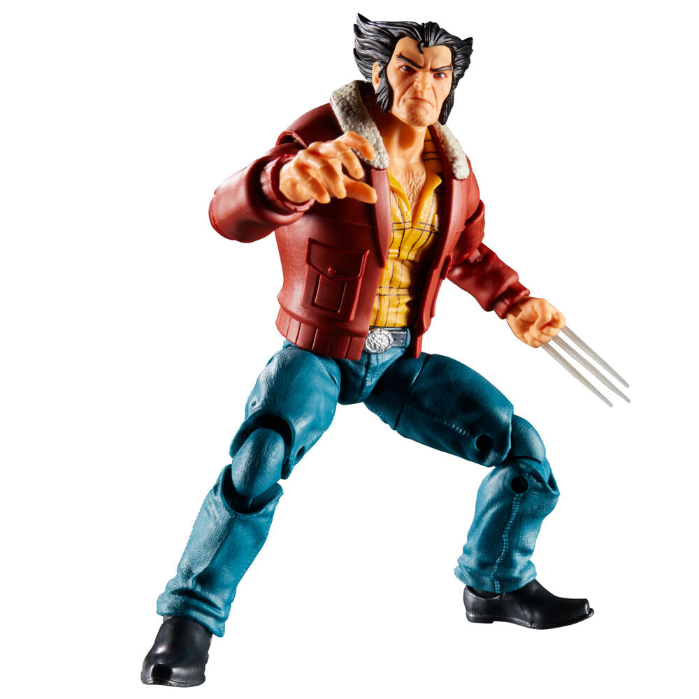 Figura articulada de Logan de X-Men '97 con chaqueta roja y garras - 4