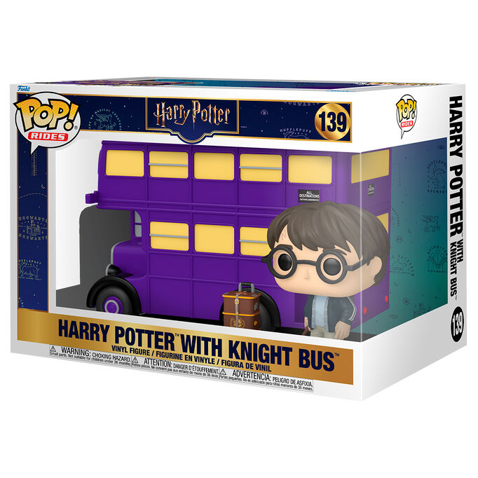 FUNKO POP! Rides de Harry Potter junto al Knight Bus morado - 2