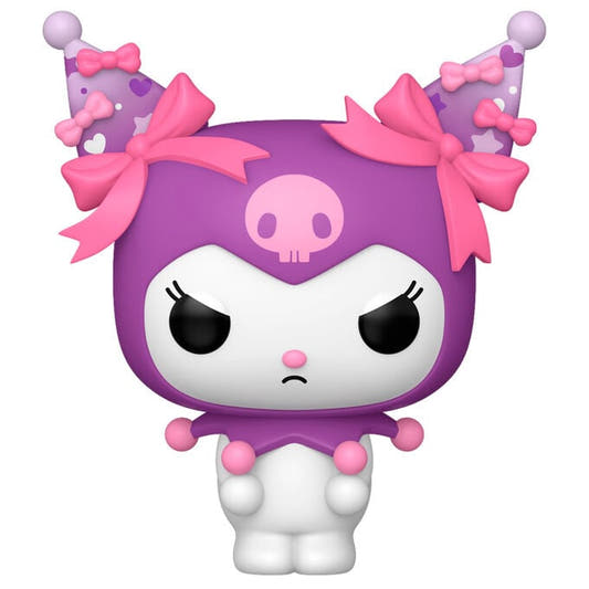 Figura Funko POP! de Kuromi Grumpy en morado y rosa