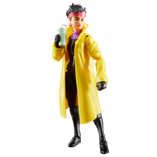 Figura articulada de Jubilee de X-Men '97 con abrigo amarillo y efectos de poder - 8