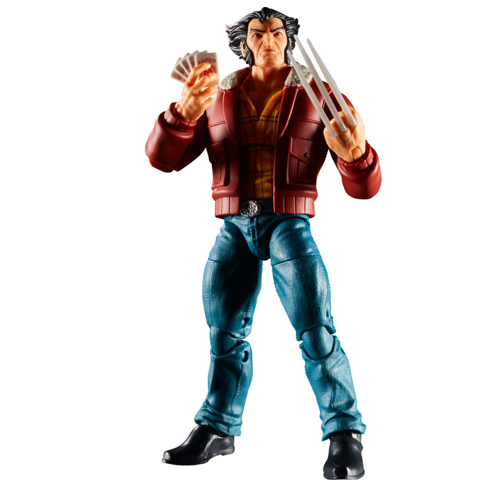 Figura articulada de Logan de X-Men '97 con chaqueta roja y garras - 6