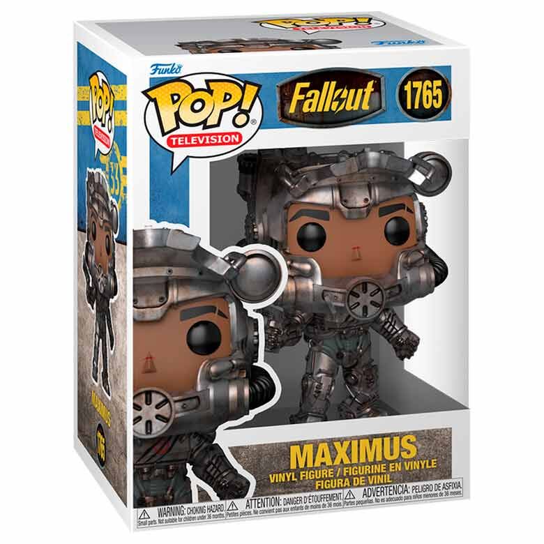 Figura Funko POP! de Maximus de Fallout con armadura y casco - 2