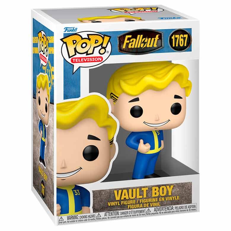 Figura Funko POP! Fallout Vault Boy con uniforme azul y amarillo - 2