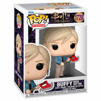 Figura Funko POP! de Buffy Cazavampiros con guadaña - 2