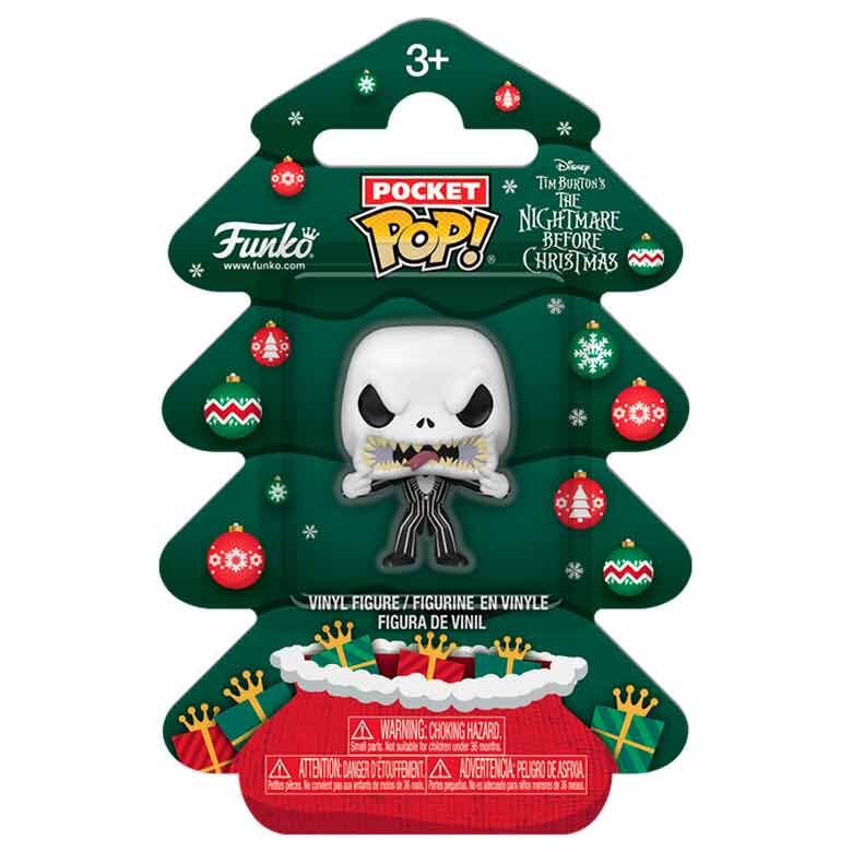 Figura Pocket POP! de Jack Skellington de Pesadilla antes de Navidad
