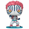 Figura Funko POP! de Akaza de Demon Slayer sobre base turquesa