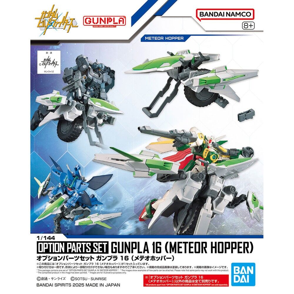 Set de expansión Gunpla Meteor Hopper 1/144 de Bandai Hobby