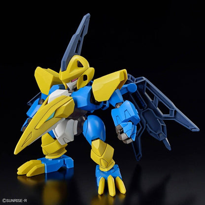 Figura Tenshohmaru de Mashin Hero Wataru en amarillo y azul - 2