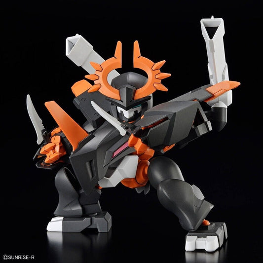 Figura Jyugohmaru de Mashin Hero Wataru en negro, blanco y naranja - 2
