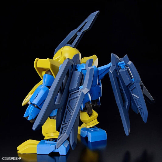 Figura Tenshohmaru de Mashin Hero Wataru en amarillo y azul - 3