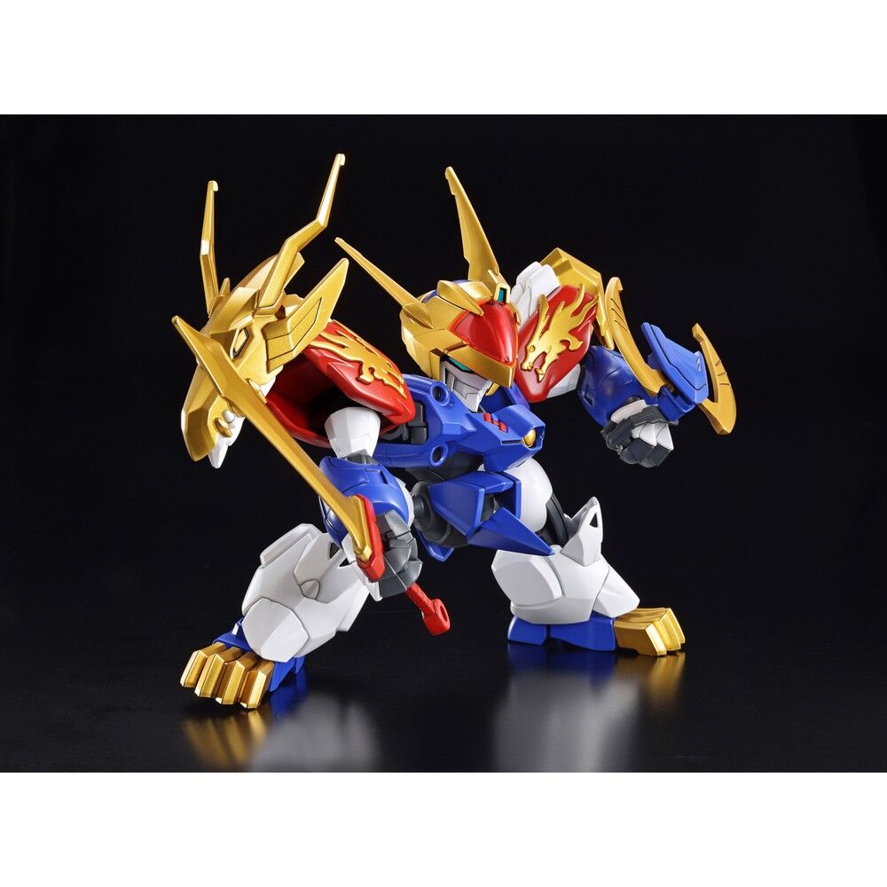 Figura Ryujinmaru de Mashin Hero Wataru con armadura azul, blanca, roja y dorada - 4