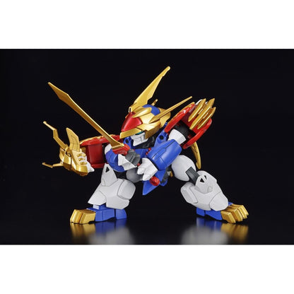 Figura Ryujinmaru de Mashin Hero Wataru con armadura azul, blanca, roja y dorada - 5