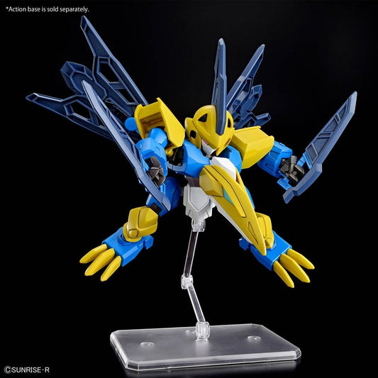 Figura Tenshohmaru de Mashin Hero Wataru en amarillo y azul - 5