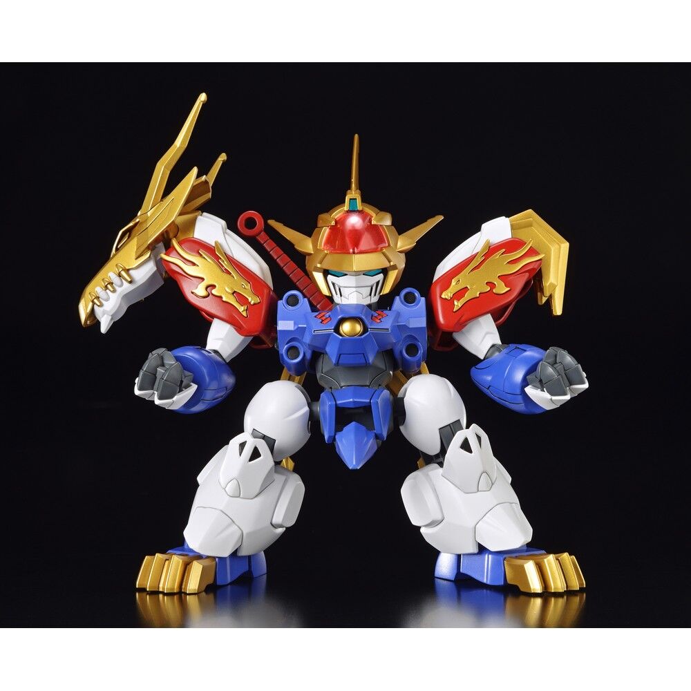 Figura Ryujinmaru de Mashin Hero Wataru con armadura azul, blanca, roja y dorada - 6