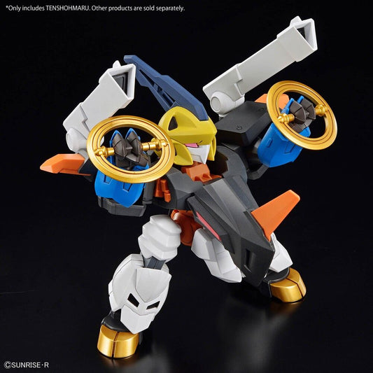 Figura Tenshohmaru de Mashin Hero Wataru en amarillo y azul - 6