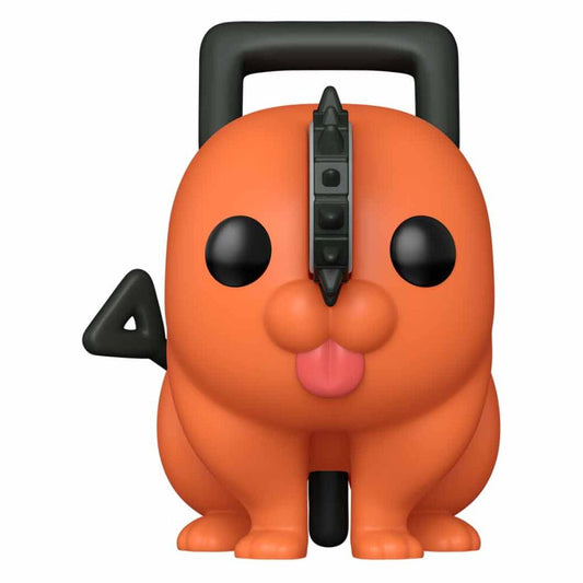 Figura FUNKO POP! Jumbo de Pochita de Chainsaw Man en color naranja