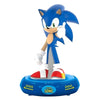 Lámpara 3D de Sonic The Hedgehog sobre base azul Team Sonic