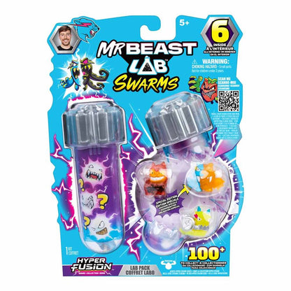 Blíster MOOSE Mr Beast Lab Swarms con 6 figuras surtidas