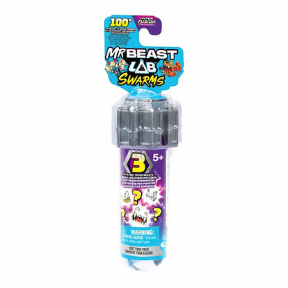 Figuras MrBeast Lab Swarms surtido con 3 microcriaturas - 2