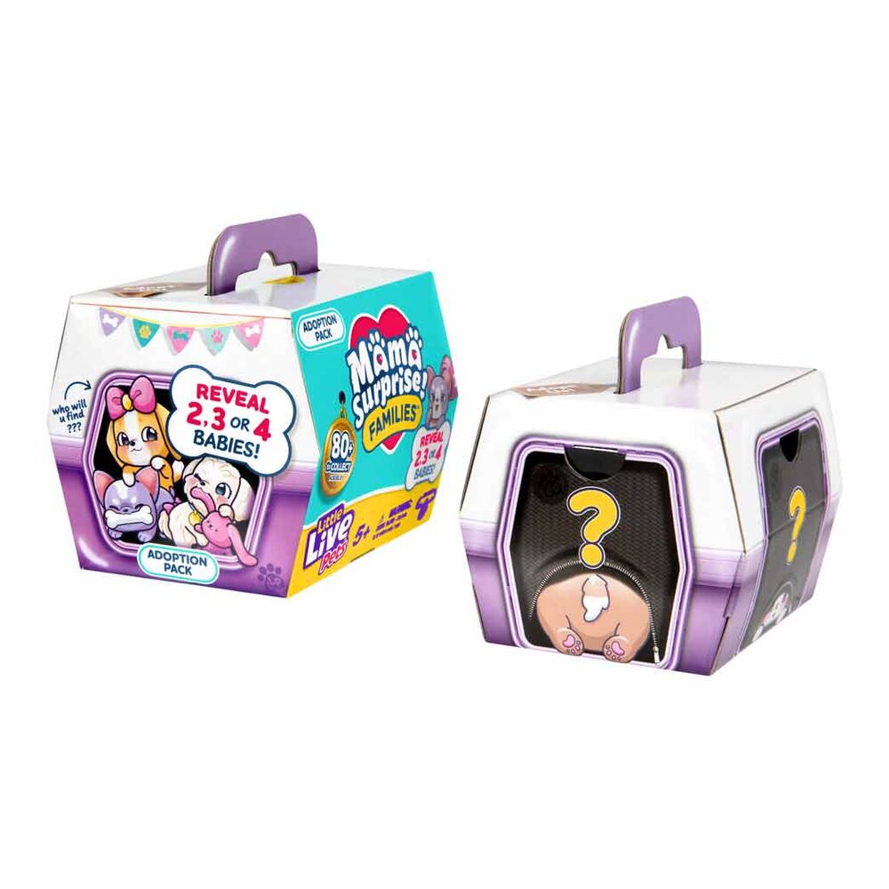 Pack de adopción Little Live Pets Mama Surprise Families con cachorros sorpresa - 3