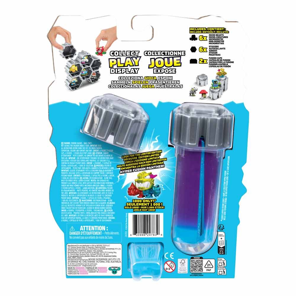 Blíster MOOSE Mr Beast Lab Swarms con 6 figuras surtidas - 3