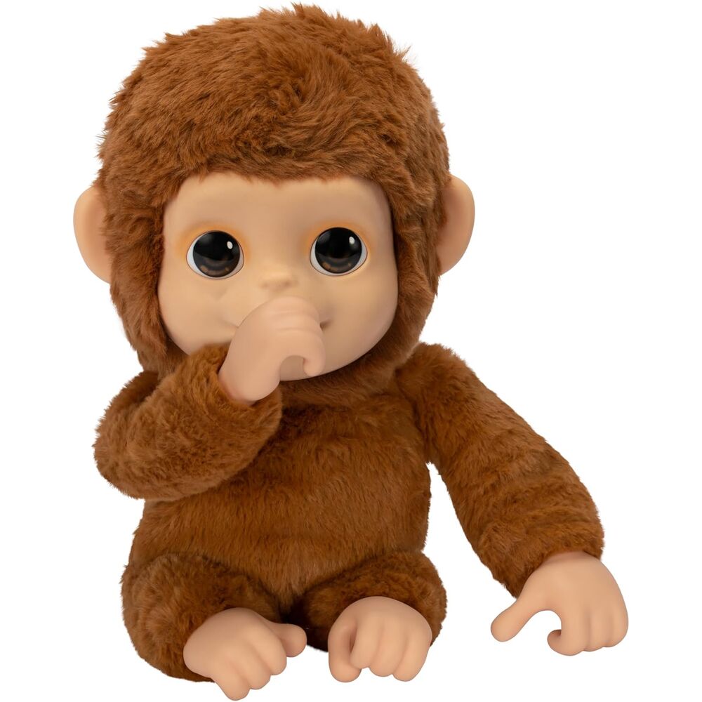 Little Live Pets My Baby Monkey Mango con biberón - 3